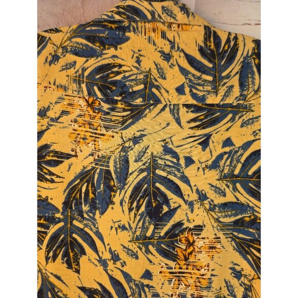 Morro Bay 90s Hawaiian Shirt Sz XL Tropical Print Rayon Korean Made WPL19325 - Picture 7 of 7